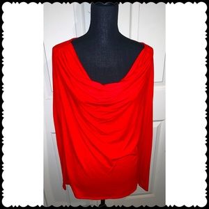 Long Sleeve Cowl Neck Top